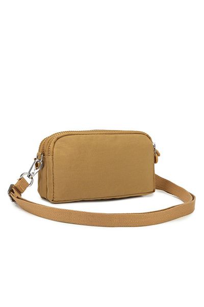 SMART BAGS Миниатюрна чанта през рамо и портфейл от намачкан плат 1112
