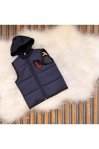 FURKYY Жилет на блискавці з капюшоном для хлопчика