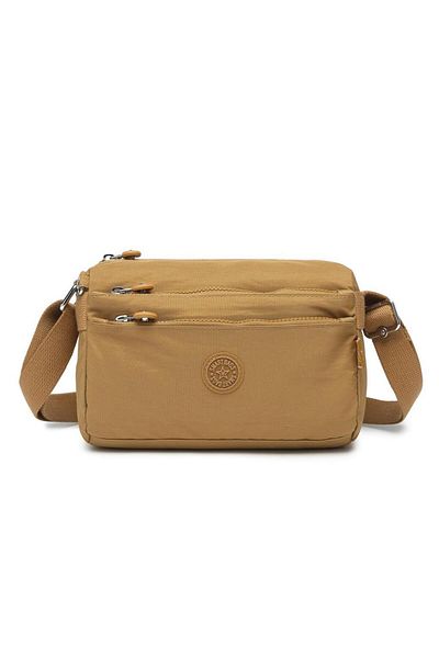 SMART BAGS Geantă Messenger de dimensiuni mici pentru femei Smart Bags Krinkıl 1006 Tan