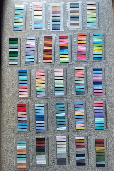 Mona Craftist Pastel Colored 200 Sheets Post-It Adhesive Note Paper - Index Sticker Index