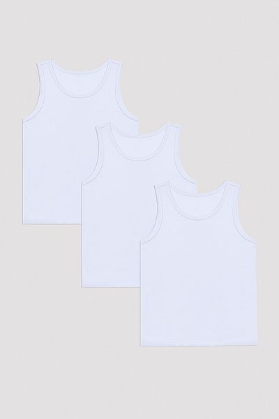 Penti Boy's W Basic Multicolored 3-Piece Undershirt