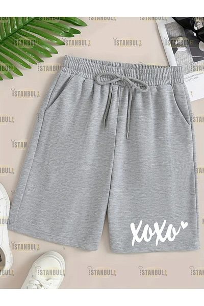 Renaissance Gray Printed Unisex Women's/men's Plus Size Shorts