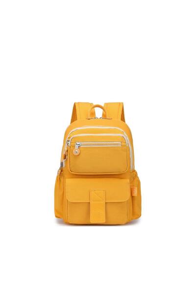 SMART BAGS حقيبة ظهر نسائية صغيرة الحجم من القماش المجعد 3168