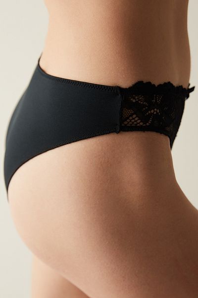 Penti Lalice Lace Black Slip Chiloți