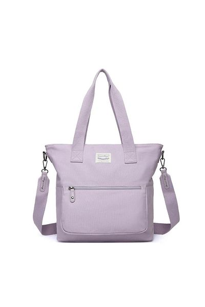 SMART BAGS Geantă de umăr pentru femei din țesătură canvas exclusivă 1308