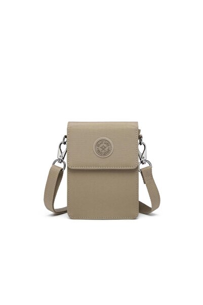 SMART BAGS Küçük Telefonluk Kadın Çantası Krinkıl Kumaş 3173