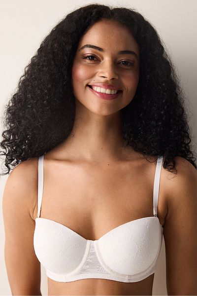 Penti Bloom Lace Lace Λευκό σουτιέν