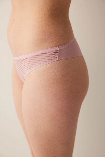 Penti Ροζ βραζιλιάνικα εσώρουχα Nude Colors V-Cut