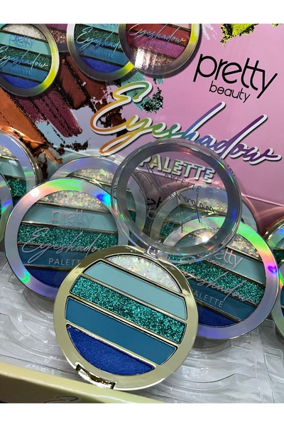 Pretty ظلال عيون 5 عبوات