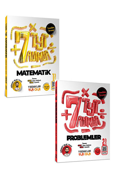 Yargı Yayınları TYT Yedi Adımda Temel Matematik ve Problemler Video Konu Anla...
