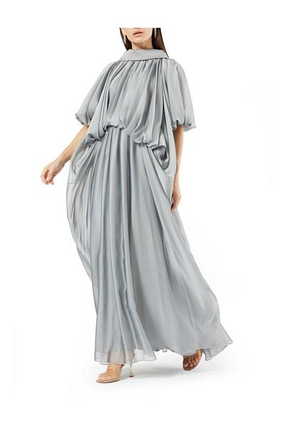 Amri Draped Long Dress