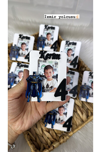 Mgs Batman Doğum Günü Magneti (15 ADET)