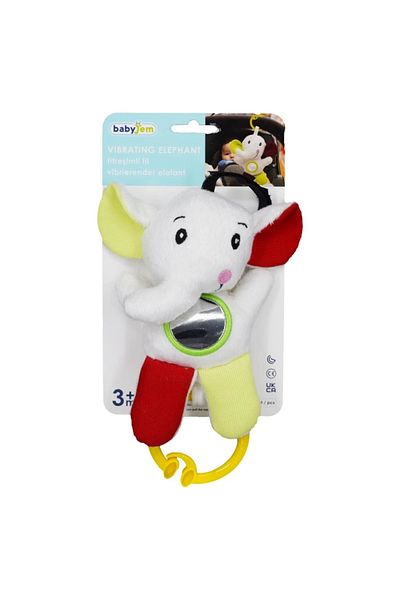 Basic Fun 833 Model Colorful Children's Vibrating Elephant
