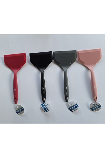 EMPA Red Ivory Spatula - Fireproof, Non-Stick, Wide Mouth Fish Spatula