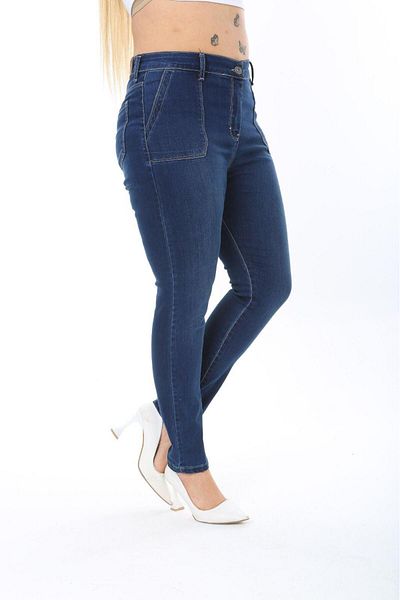 SERRA BÜYÜK BEDEN Plus Size Stretch Trousers