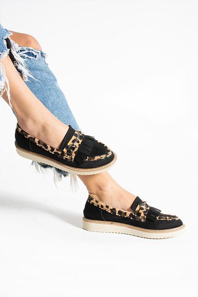 HVZ Exclusive Γυναικεία Loafer Tasseled Daily Άνετα Εργονομικά Παπούτσια