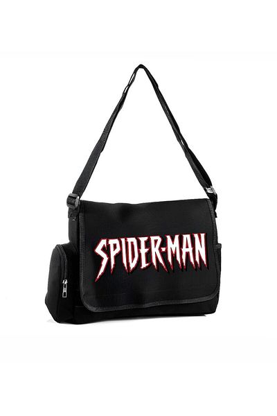 Aesthia Geantă Messenger imprimată cu design special Spider-Man-Mingalondon