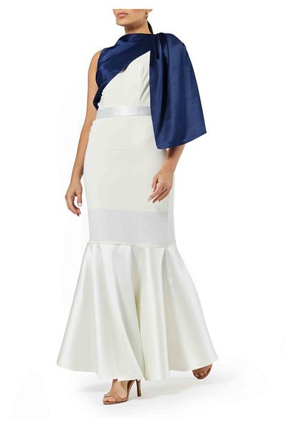 Amri Draped Mermaid Dress