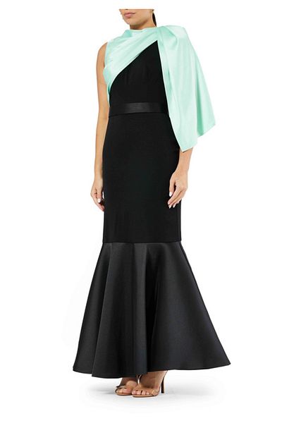 Amri Draped Mermaid Dress