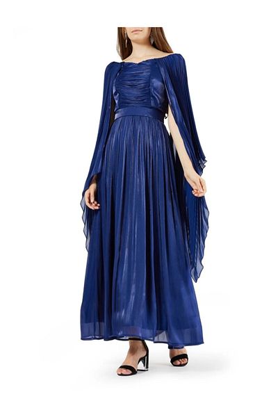 Amri Pleat Detailed Long Dress