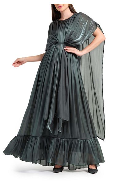 Amri Organza Frilled Jalabiya