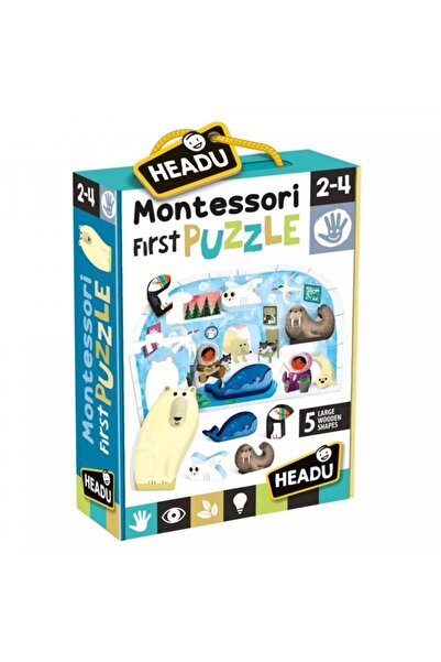 Headu MONTESSORI FIRST PUZZLE POLE (2-4 YAŞ)