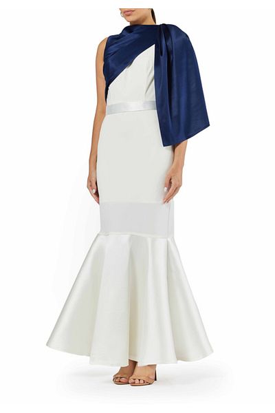 Amri Draped Mermaid Dress