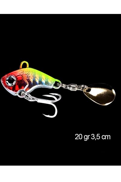 usmtekno Jig Yem 20 gr. Vibrasyonlu Jig Yem Rapala Lures Yapay Yem Suni yem Sarı