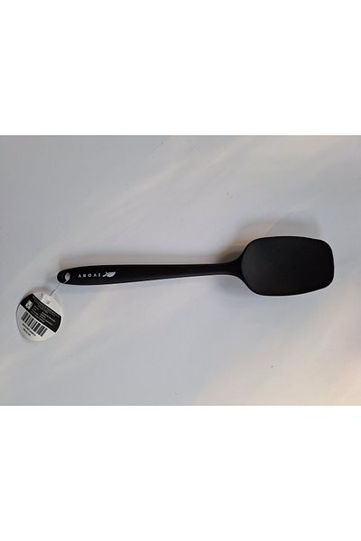 EMPA İvory Non-Barning Non-Stecker Black Wide Mouth Spatula