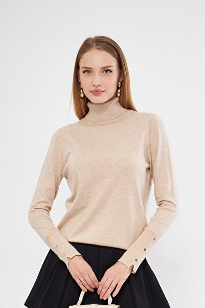 Irmak Kerekli Pulover cu guler cu mâneci cu închidere rapidă 1050