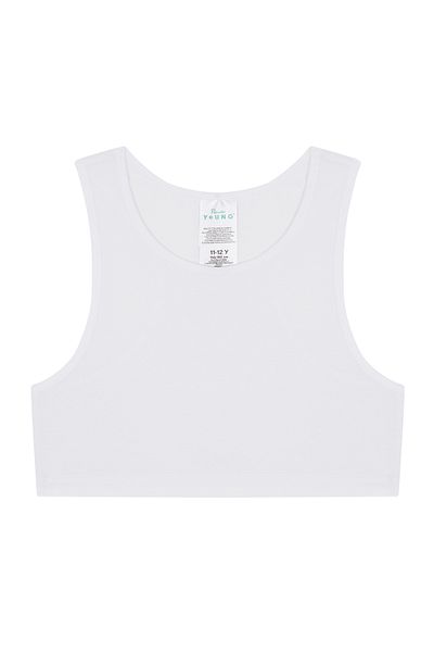 Penti Gray Colored Girl's 2-Piece Half Undershirt