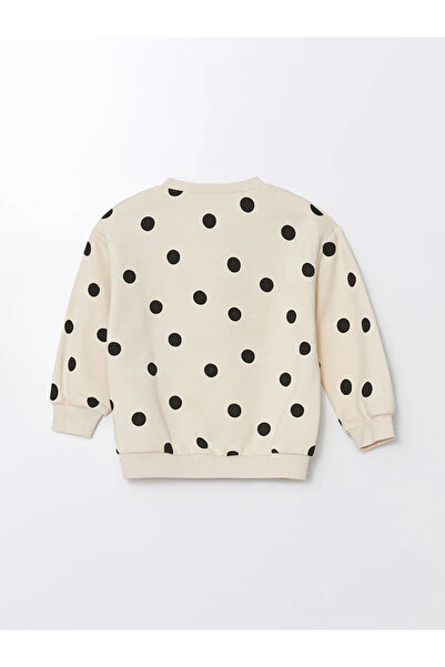 LC Waikiki Lcw Red Crew Neck Long Sleeve Printed Girl's Sweatshirt Pack of 2