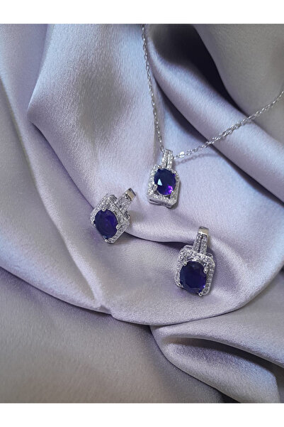 fiore fashion kolye Set Paslanmaz 316L Çelik Zirkon Taşlı