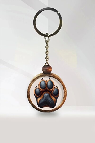 Tahtakolik باو سلسلة المفاتيح الخشبية