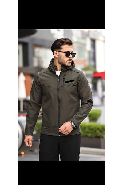 Güray Store Χειμερινό παλτό με Fleece Soff Shell - Αντιανεμικό και Αδιάβροχο
