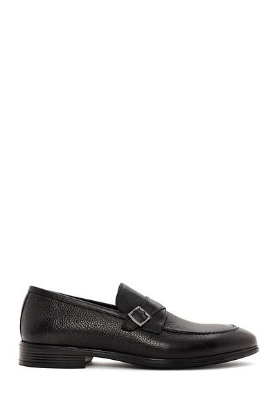 Derimod Men's Casual Loafer - Black Leather, Model 24WFD7040FT