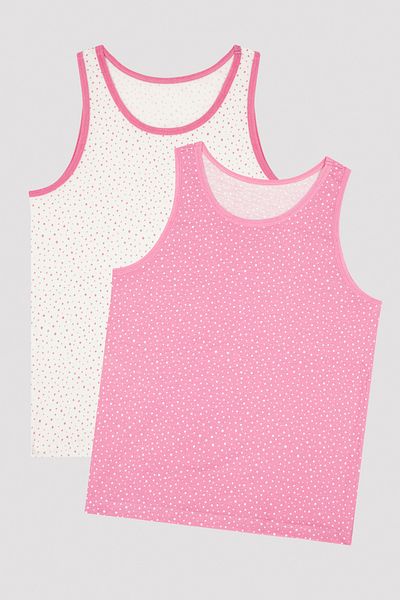 Penti Multicolored Girl's Polka Dot 2-Piece Undershirt