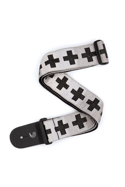 MAGNESİA Planetwaves T20w1509 - Woven Checkered Crosses Woven Guitar Strap