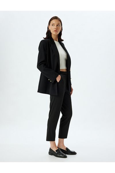 Koton Slim Fit Standard Waist Pocket Fabric Trousers