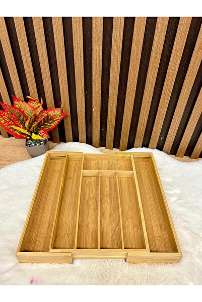 Luca Mia Αναδιπλούμενη θήκη για κουτάλια από μπαμπού 38x3