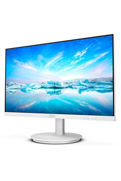 Philips 271V8AW VLine 27" LED IPS 4ms 75Hz 1920x1080 FullHD VGA HDMI Multimedya (VESA) Beyaz Monitör