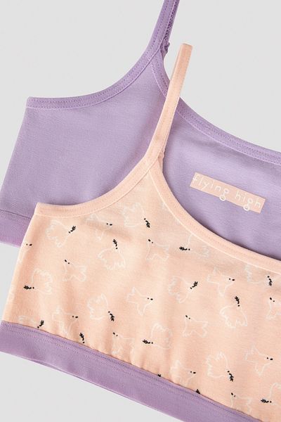 Penti Girl's Flying 2-Piece Crop Top