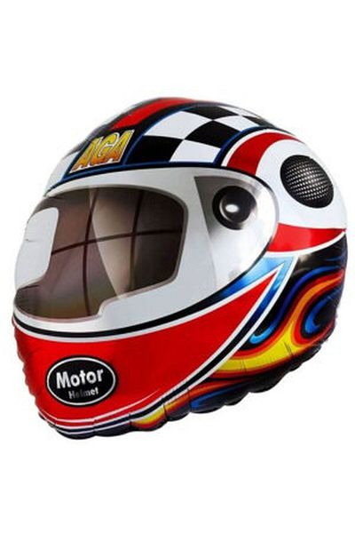 DÜVENCİ TİCARET Racing Vehicle Foil Ballons Helmet