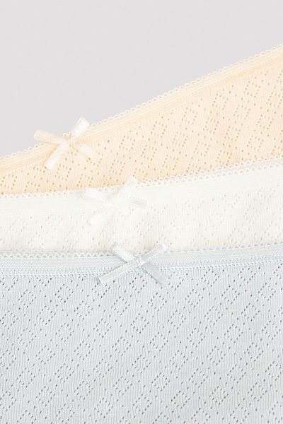 Penti Ανοιχτόχρωμο Soft Pointel Colors 3 τεμαχίων Slip εσώρουχα