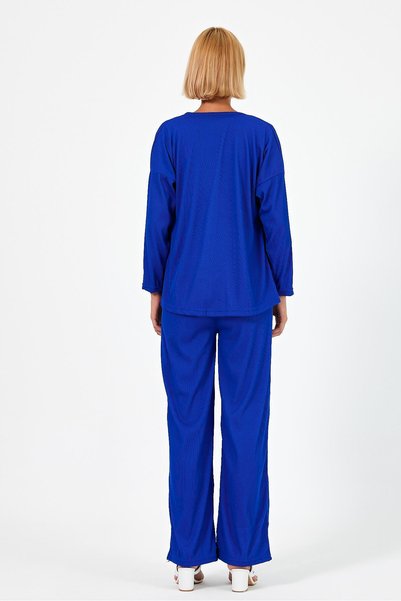 ihraç pazarı Croplu 3-Piece Pleat Set