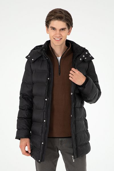 U.S. Polo Assn. Men's Black Coat 50293807 -Vr046