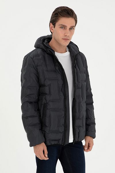 U.S. Polo Assn. Men's Anthracite Coat 50292895 -Vr006