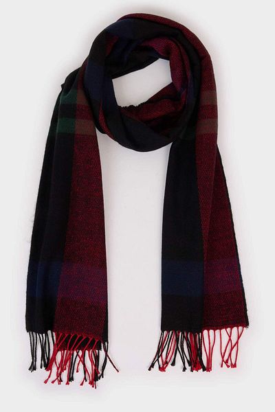 DeFacto Men's Checkered Scarf D1975Ax24Wn