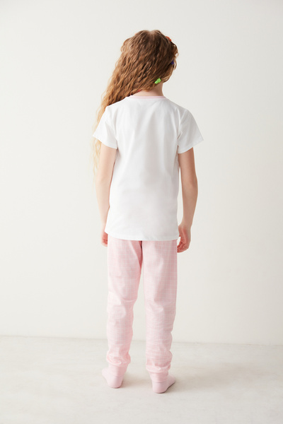Penti Kız Çocuk Dreamcatcher Slogan Baskılı Pijama Takımı