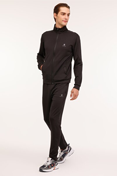 lumberjack MB  ALEX TRACK SUIT 4PR Siyah Erkek Eşofman Takımı